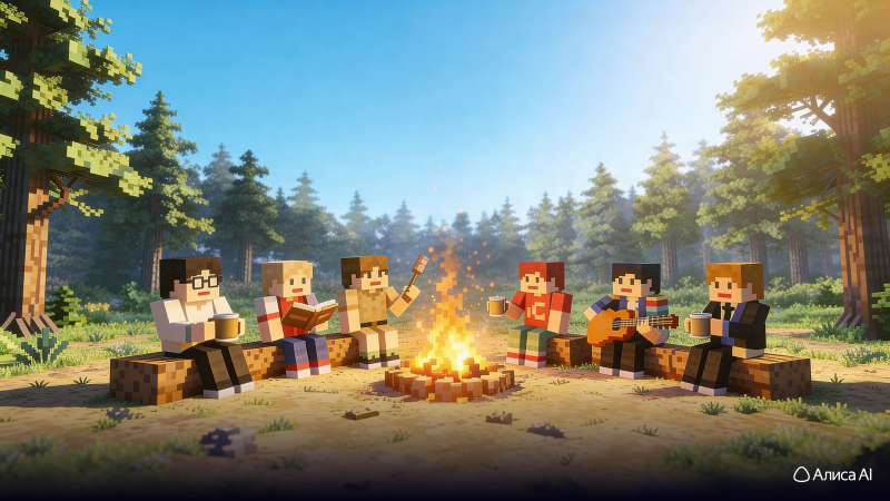  В мультиплеере пользователи видят друг друга, но взаимодействовать напрямую не могут 