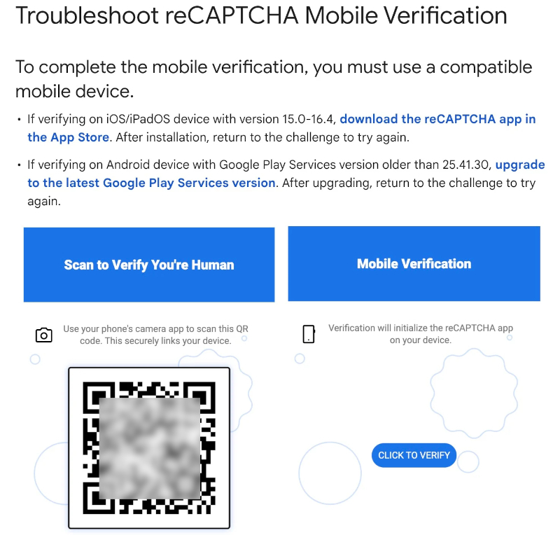 Google привязала reCAPTCHA к Play Services и отрезала от верификации пользователей Android без сервисов Google
