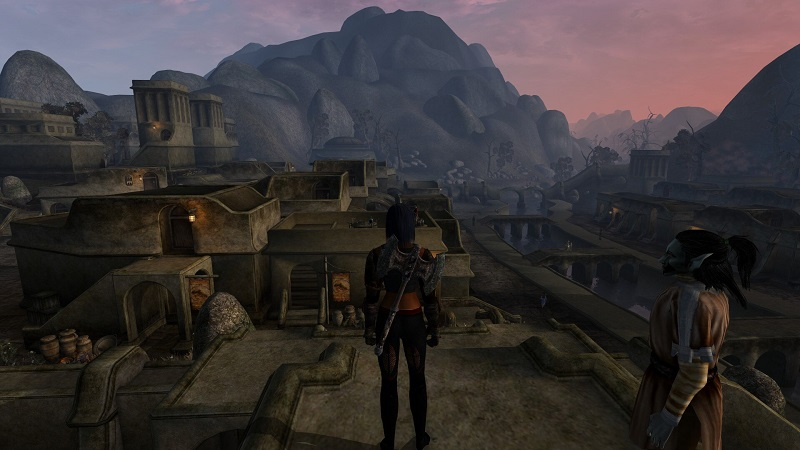  Взгляд на Балмору в Morrowind (источник изображения: Charles the Bald в Steam) 