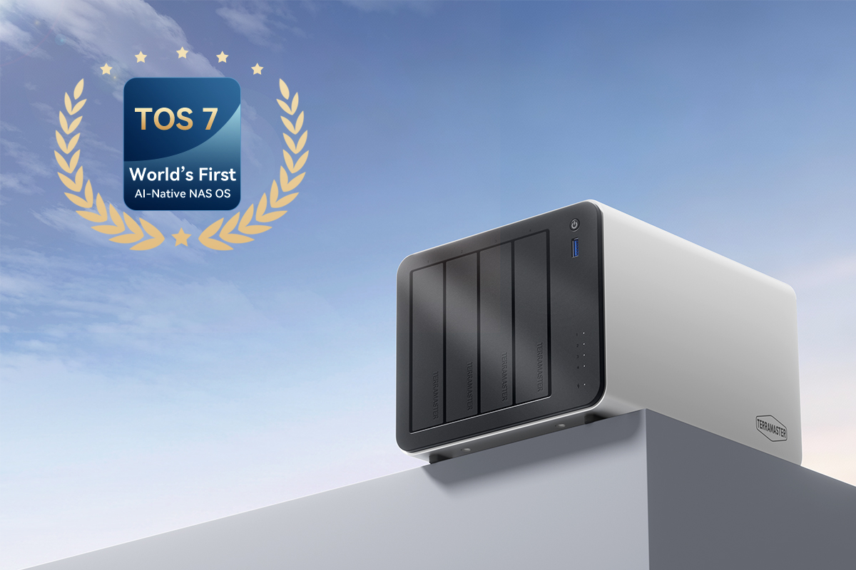 TerraMaster представила NAS-сервер F4-425 Pro на TOS 7 — первой AI-native операционной системой для сетевых хранилищ