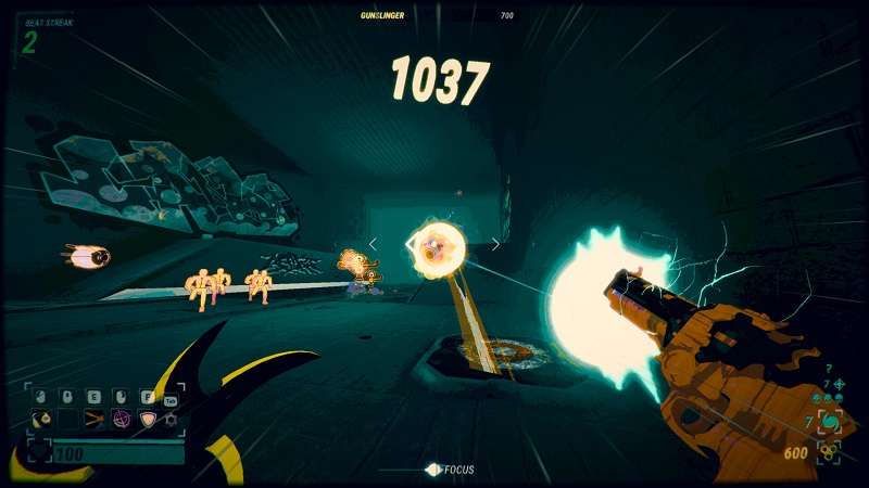  Robobeat переведена на русский (источник изображения: Epic Games Store) 