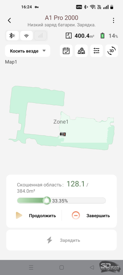  Эффективность работы Roboticmower A1 Pro 2000 в дождливый день 