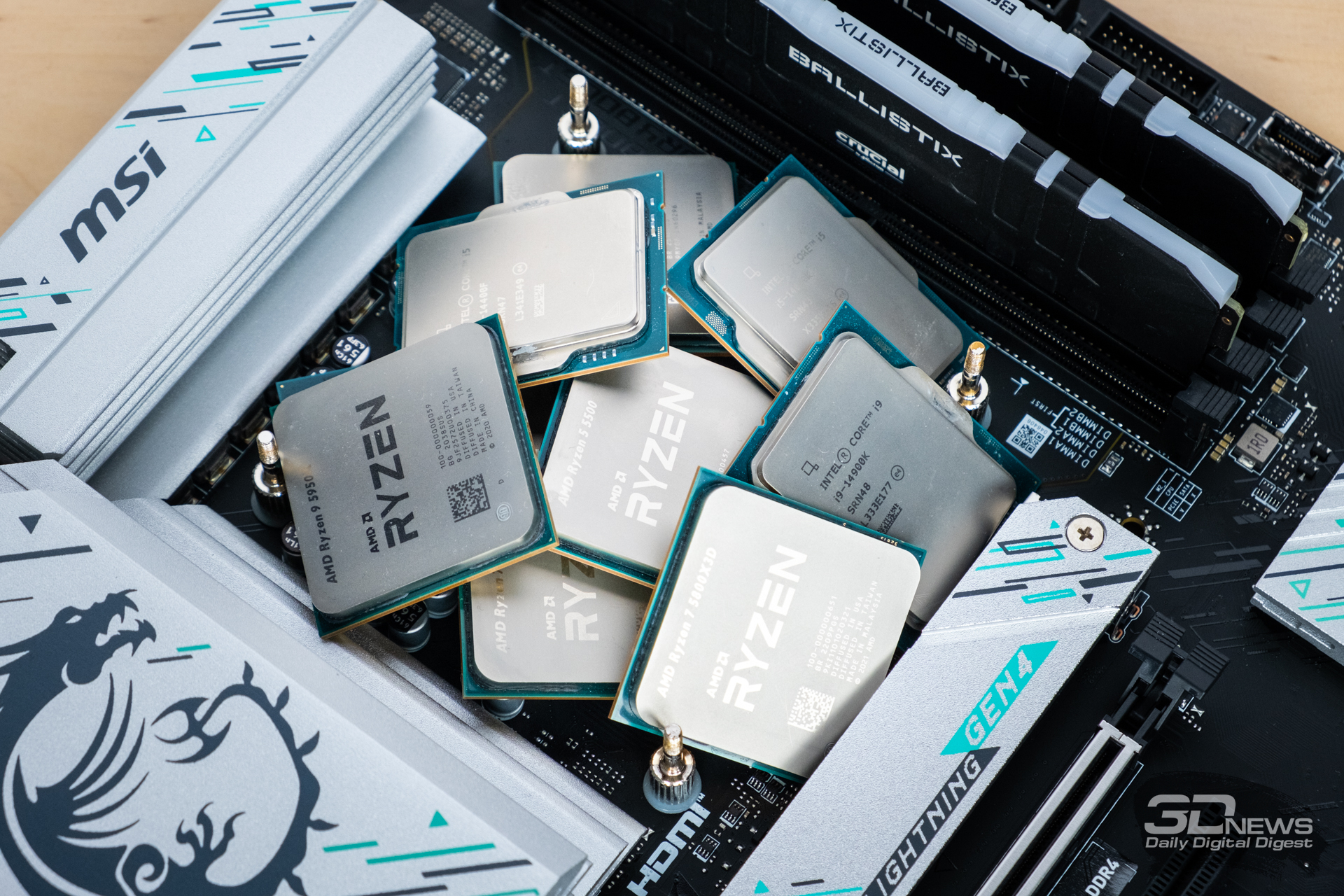Лучший процессор под DDR4 в 2026 году: AM4 против LGA 1700