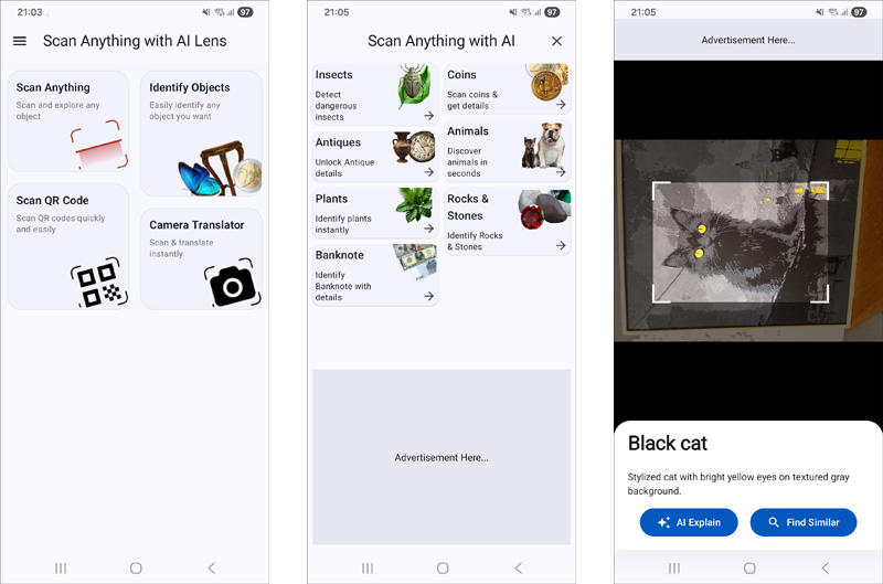  AI Lens: Object Identifier 
