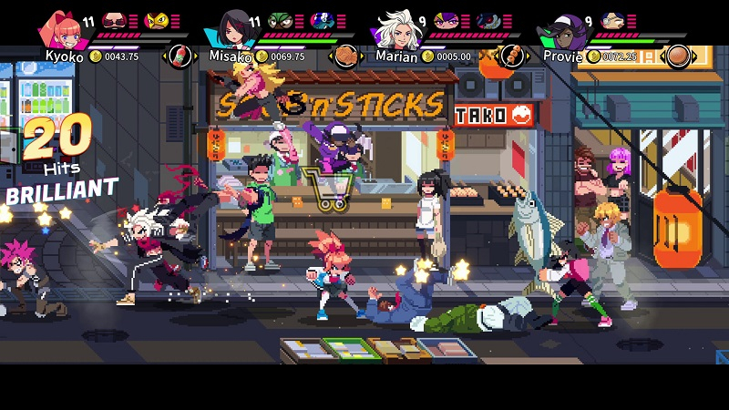  Скриншот из River City Girls 2 (источник изображения: Steam) 