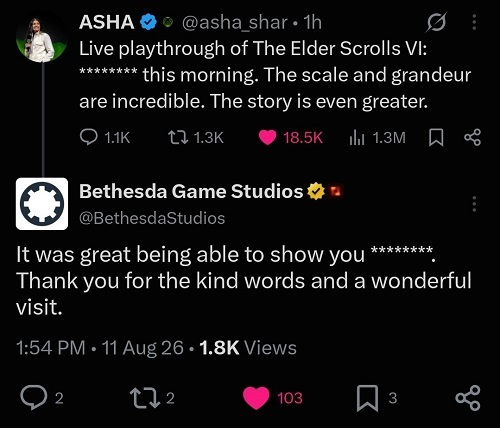  Источник изображения: X (BethesdaStudios) 