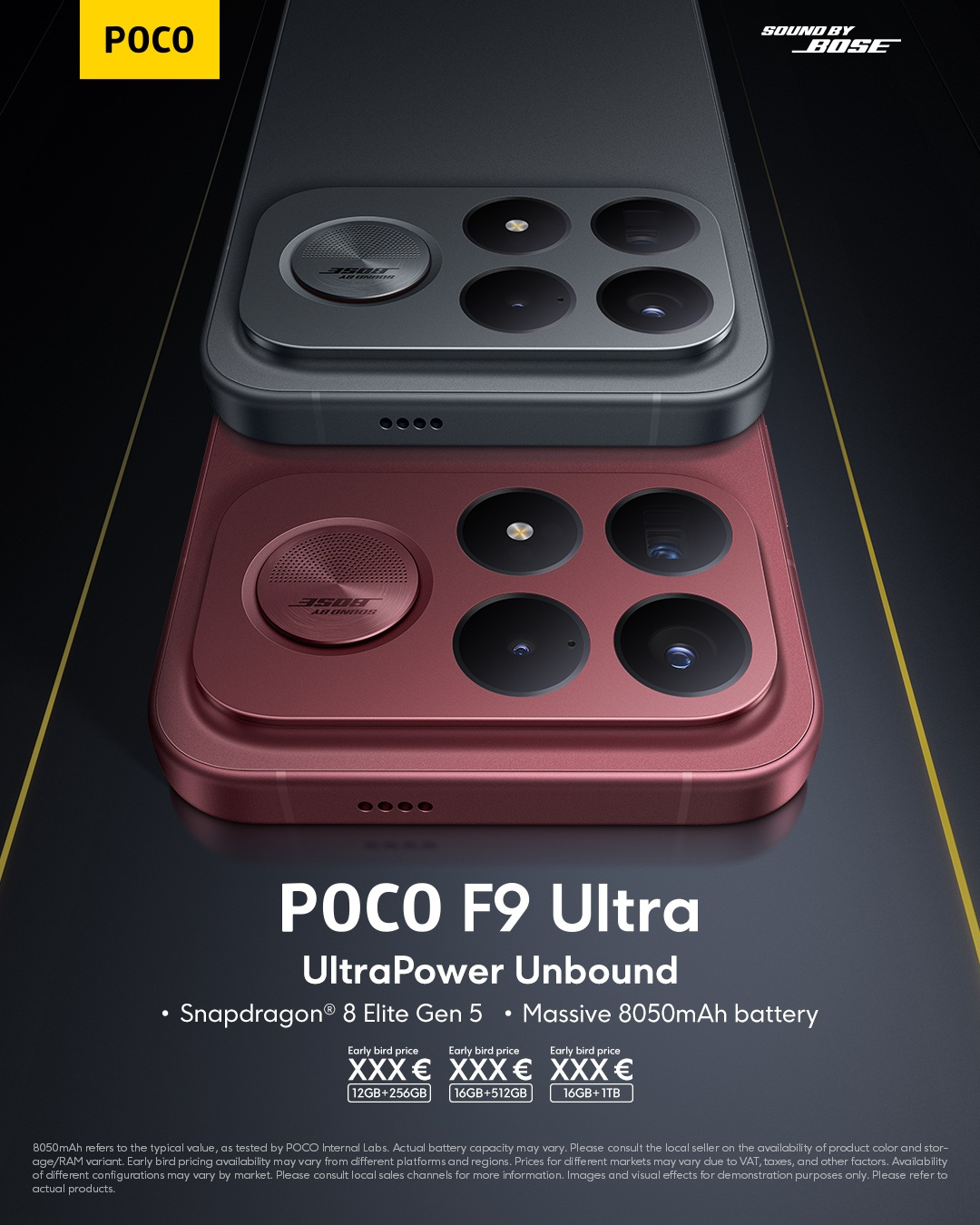 Анонсирован флагман POCO F9 Ultra с батареей на 8050 мА·ч и поддержкой игр в 185 FPS