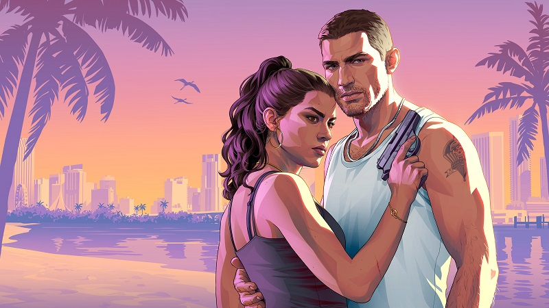 Официальная иллюстрация GTA VI (источник изображения: Rockstar Games) 