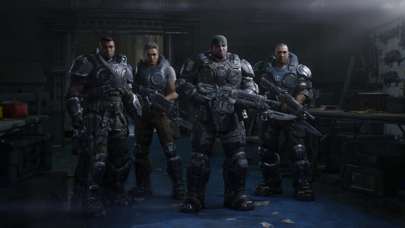  Противостоит Орде в Gears of War: E-Day отряд &laquo;Браво&raquo; с Маркусом Фениксом и Домиником Сантьяго 