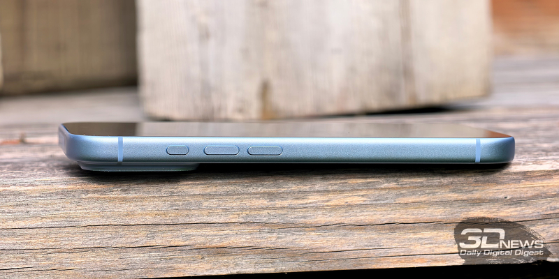  Apple iPhone 18 Pro, левая грань: клавиши регулировки громкости и Action-клавиша 