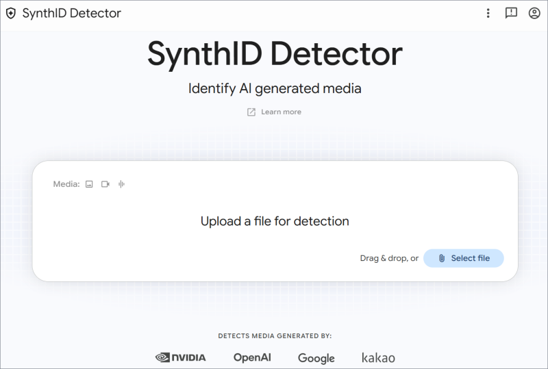  SynthID Detector 