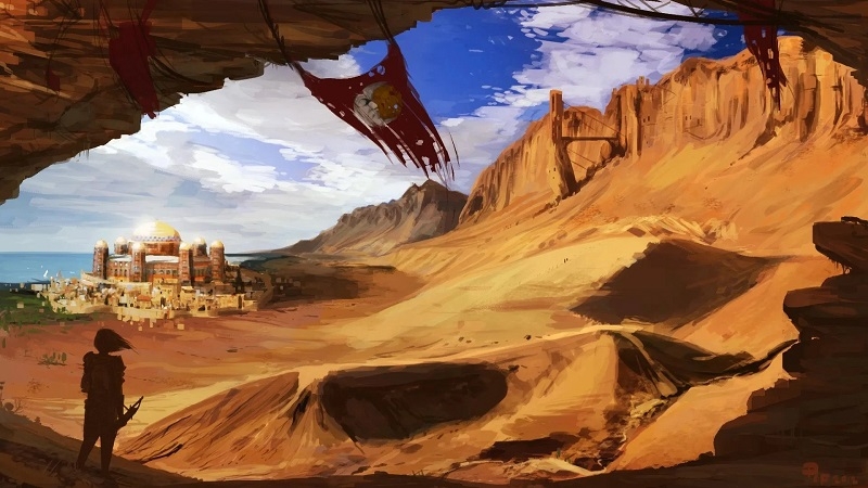  Концепт-арт Сентинеля в Хаммерфелле (источник изображения: Bethesda Softworks) 