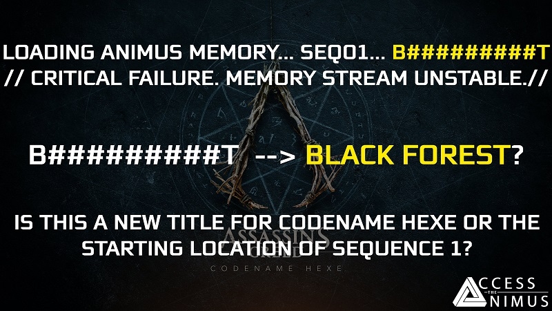  Источник изображения: X (Access The Animus) 